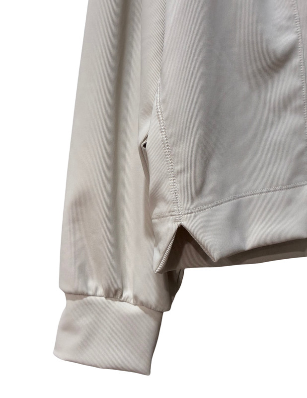VSX Sport Luxe Athleisure Crewneck Pullover & Matching Jogger Set Cream Size L/M gallery