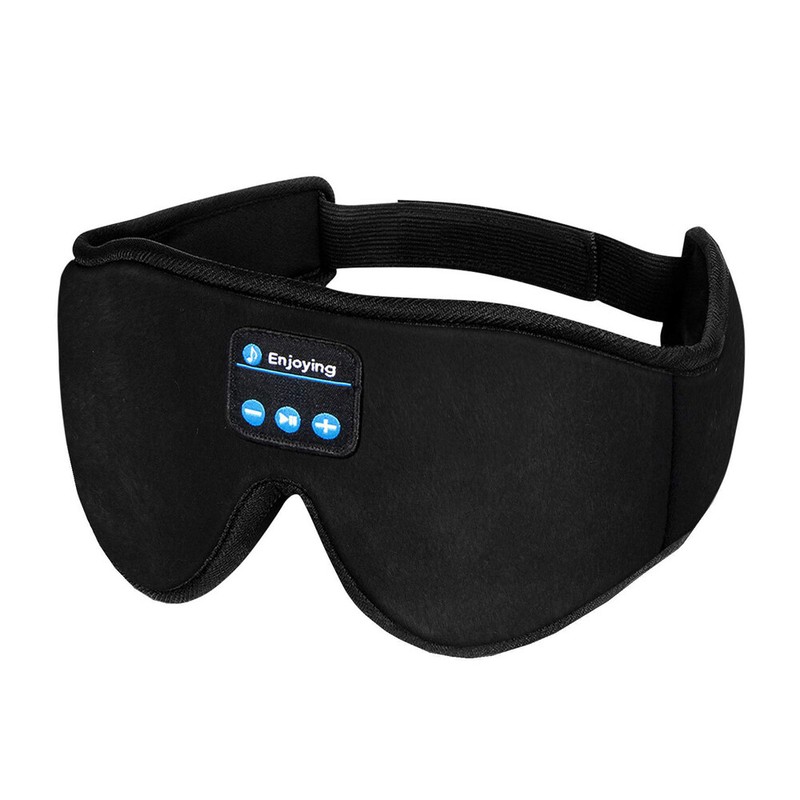 Mask For Sleep Headphones Bluetooth 3D Eye Mask Music Play Sleeping Headphones