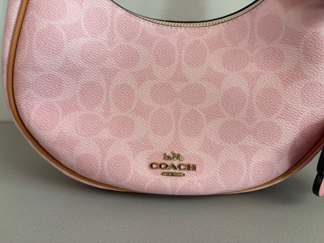 Coach CDW86 Emily Shoulder Bag Signature Canvas Powder Pink gallery