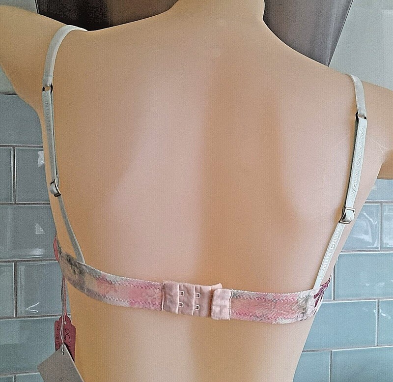 Valentino Intimate Multi Floral Print and Peach Lace U/W Balconette Bra gallery
