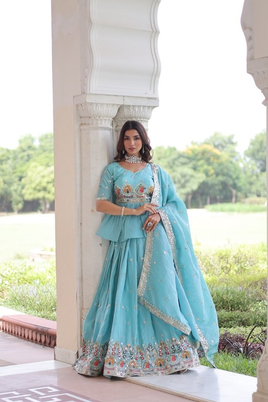 Designer Stitched Readymade Lehenga Choli suit Wedding Partywear Pakistani Suit gallery