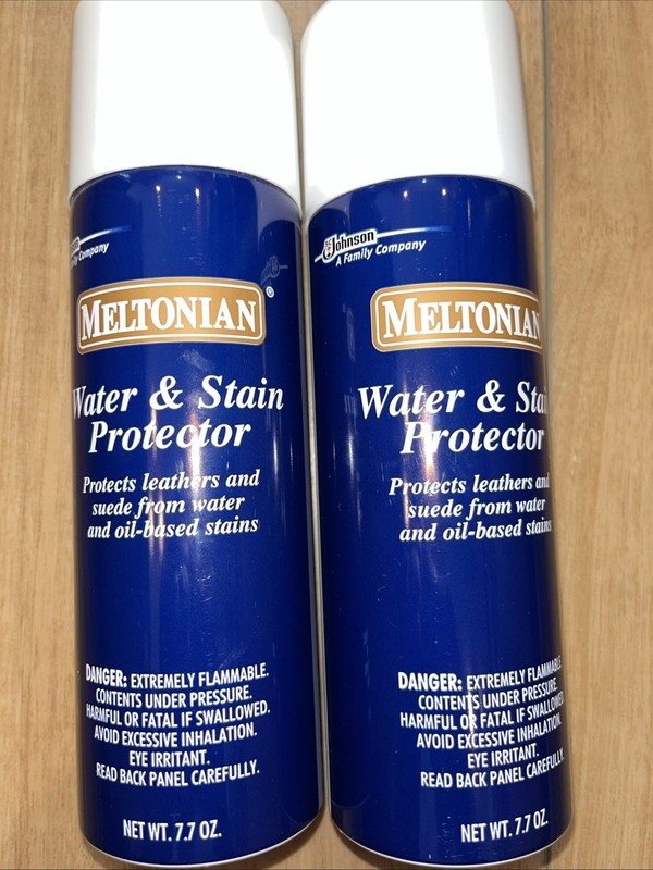 MELTONIAN Water & Stain PROTECTOR spray 5.5Ooz Unused – 2 Cans