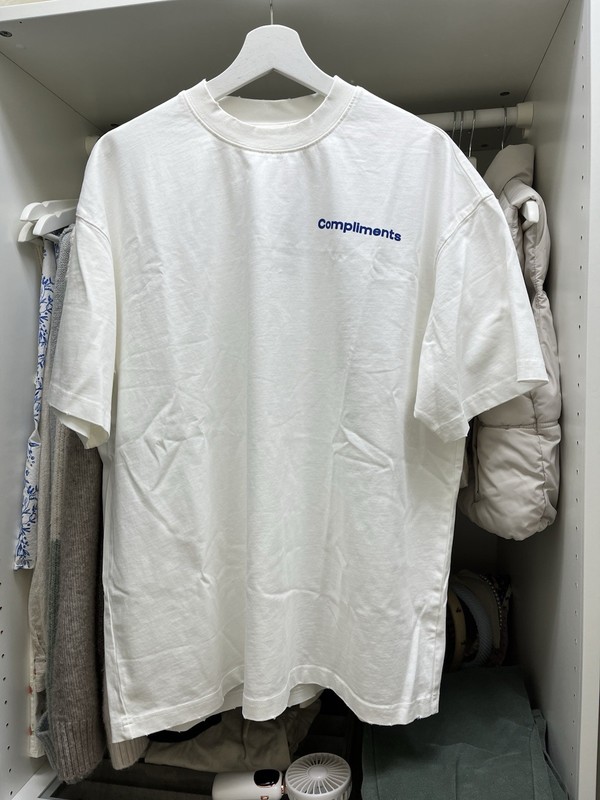 Compliments Common Hype Common Studios Don’t Start White Vintage Shirt XL