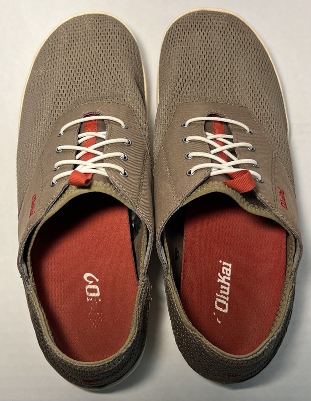 Olukai Mens Nohea Moku Brown 10283-RK13 Slip On Sneakers Shoes Casual Size M11 gallery