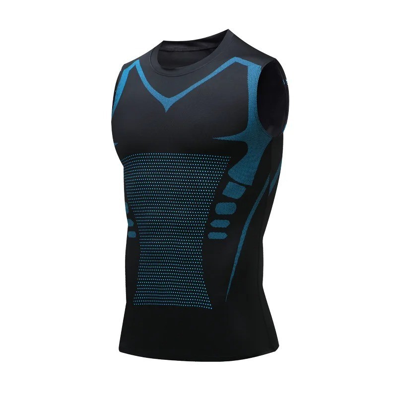 Mens Compression Tank Top Sleeveless Gym Workout Athletic Base Layer Shirt