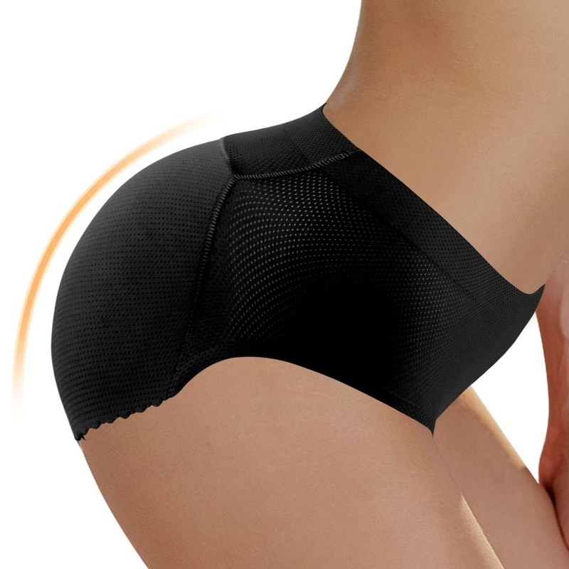 US Women Push-Up Padded Underwear Shapewear Bum Butt Lift Enhancer Brief Panties gallery