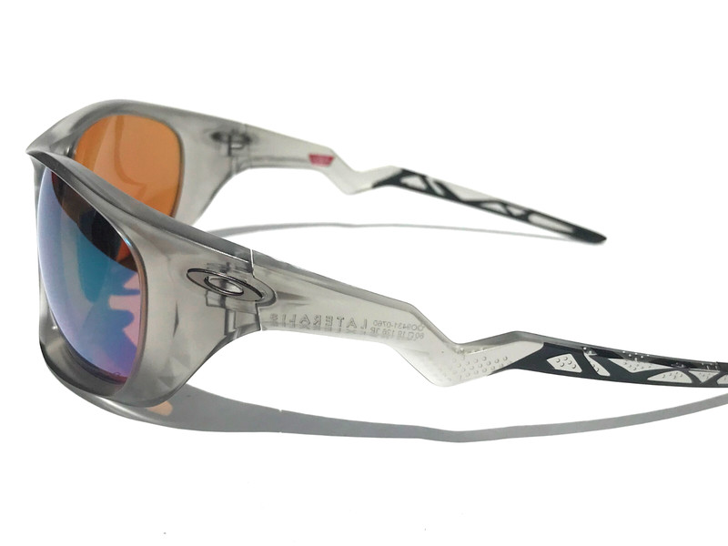 Oakley LATERALIS Matte Grey Ink PRIZM POLARIZED Shallow Water Sunglass 9431-07 gallery