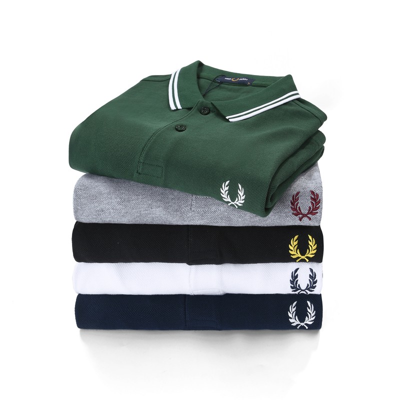 Fred Perry Men’s Cotton Polo Short Sleeve M3600 Slim Fit Pique Twin tipped M-2XL gallery