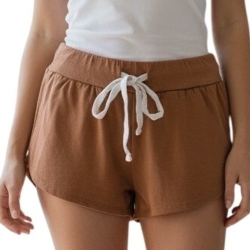eberjey Terracotta Lounge Shorts Drawstring Waist Women’s S