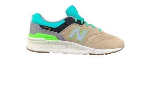 NEW BALANCE CM997HJO MEN'S SHOES SUEDE GREY BROWN BLUE GREEN SIZE 8 US gallery