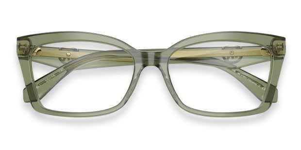 Michael Kors MK 4165U Garzeno Green Eyeglass Frames Demo Lenses Only 53-16-140