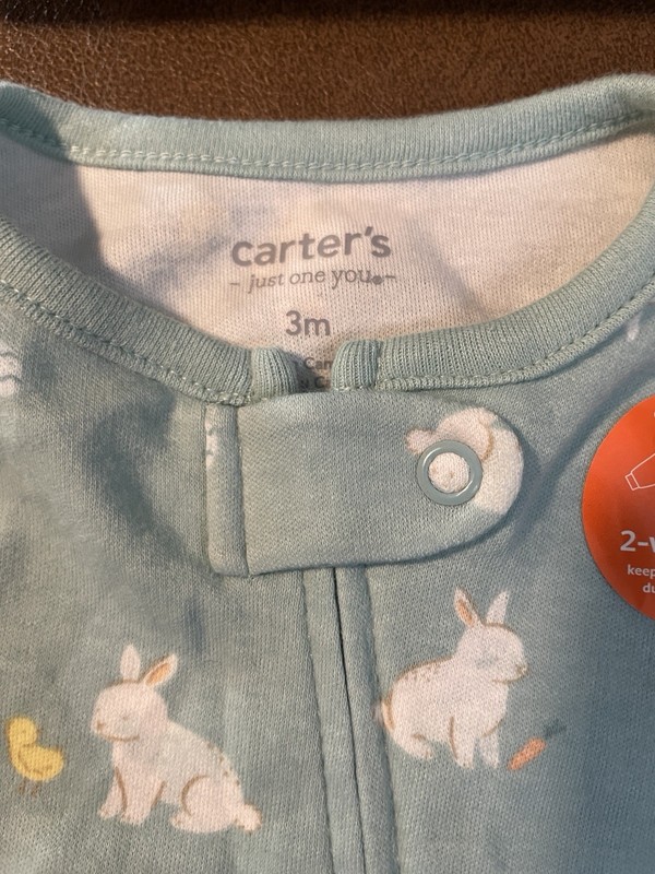 Carters Just One You Spring Bunny Sleeper - 3M gallery
