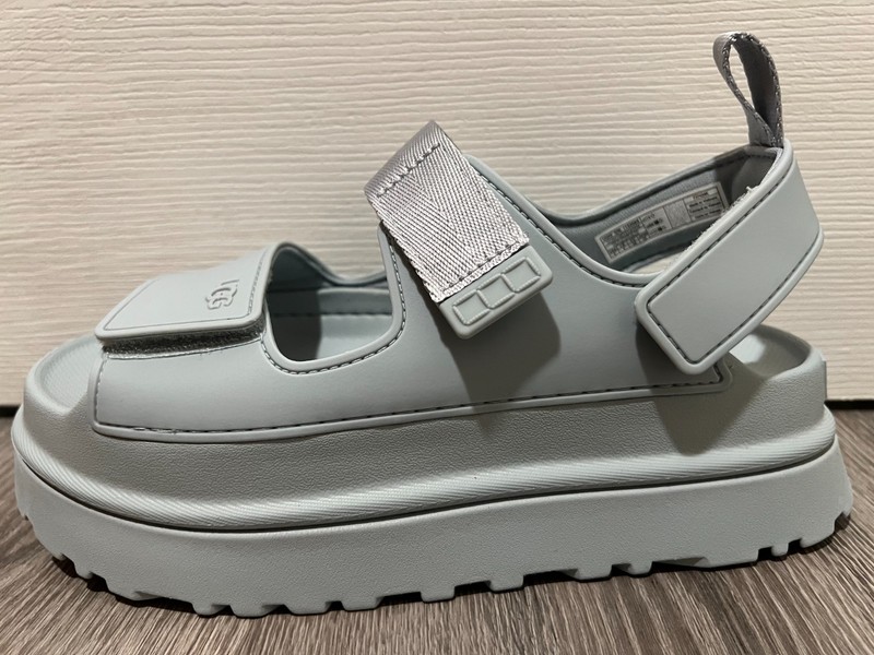 New Ugg Goldenglow Sandals Sea Foam Size 8