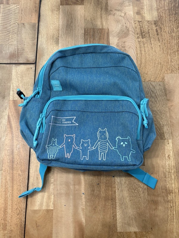 Lassig Mini Backpack About Friends, Melange Blue
