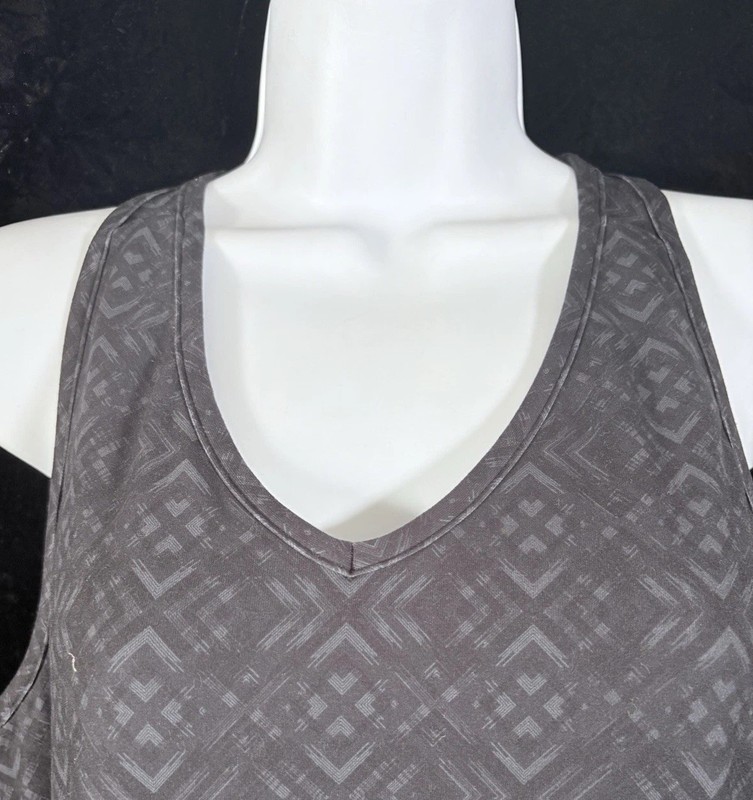 Kyodan Freedom Trail Athletic Dress Built-In Bra Charcoal Size M Medium EUC gallery