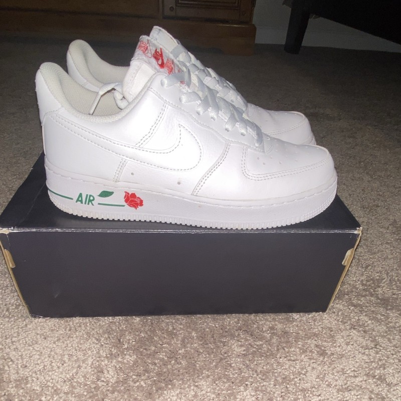 Nike Air Force 1 '07 LX Thank You Plastic Bag Low-Top Leather White CU6312-100 gallery