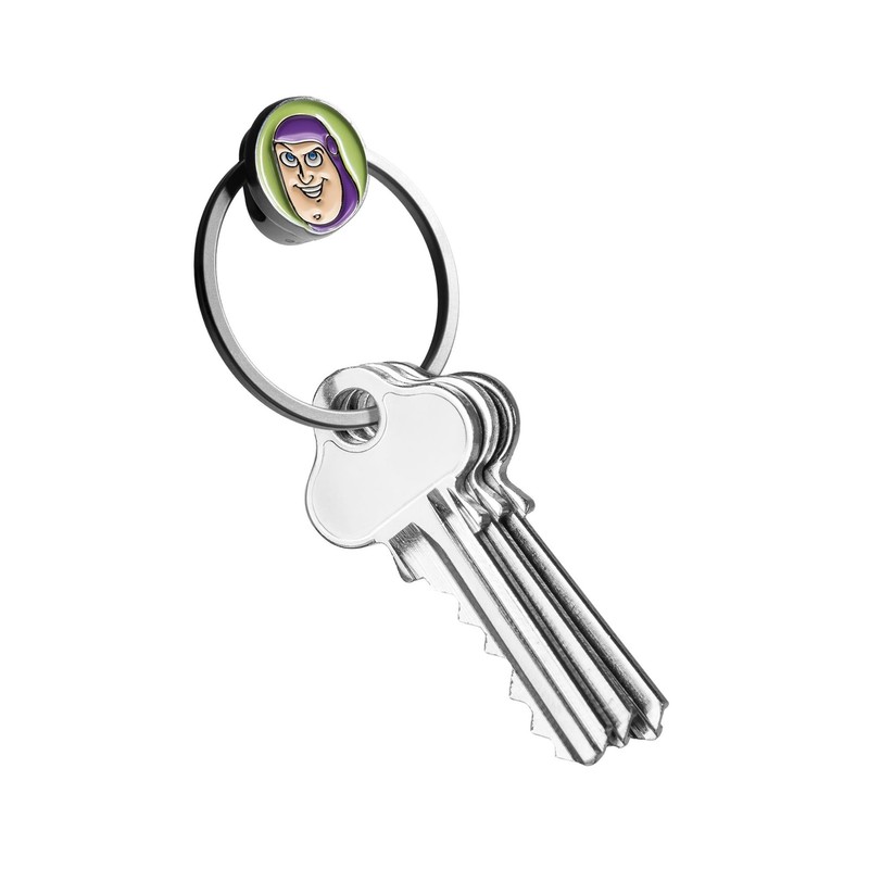 Disney™ Quick Release Key Ring – Secure Metal Key Organizer with One-Handed O…