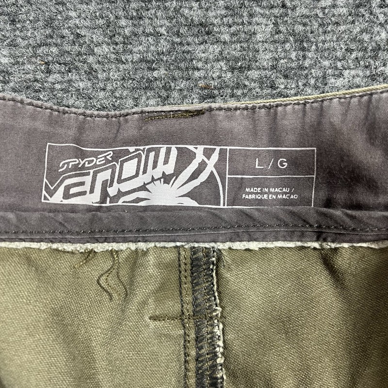 Spyder Venom Cargo Shorts Mens Large Hiking Paratrooper Military Heavy Khaki gallery
