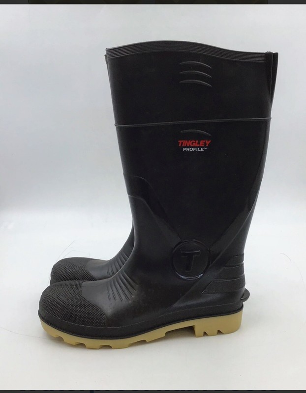 Tingley Men’s Black Knee High Boots Size 7. NEW