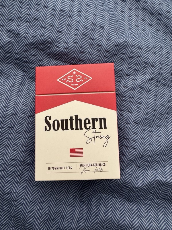 Southern String Hat Co Bamboo Golf Tees 10 Count 70mm New