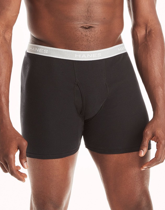 Hanes Boxer Briefs 10-Pack Men's Tagless Comfort Flex Waistband Soft Tag Free gallery