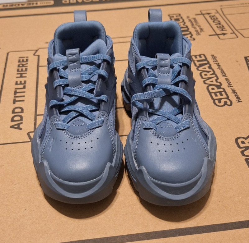 Reebok x Cardi B Club C V2 Kids Sneakers, US 10, Blue Slate gallery
