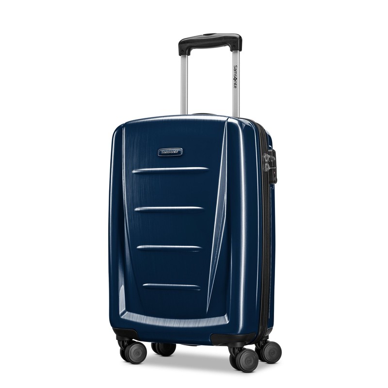 Samsonite Winfield 2 Hardside Luggage Navy Carry On 20 Inch U22