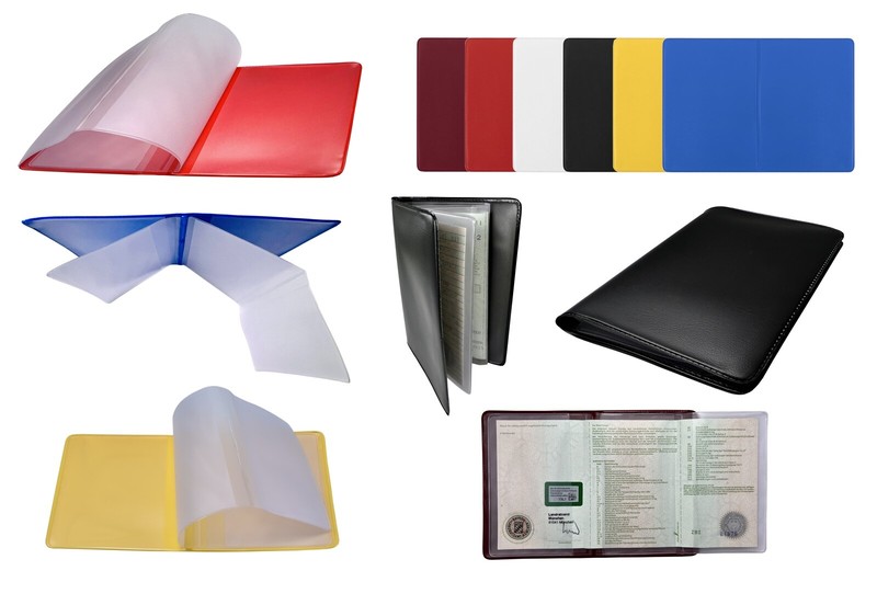 Car licence protective cover new vehicle licence folder case ID bag card sleeve gallery