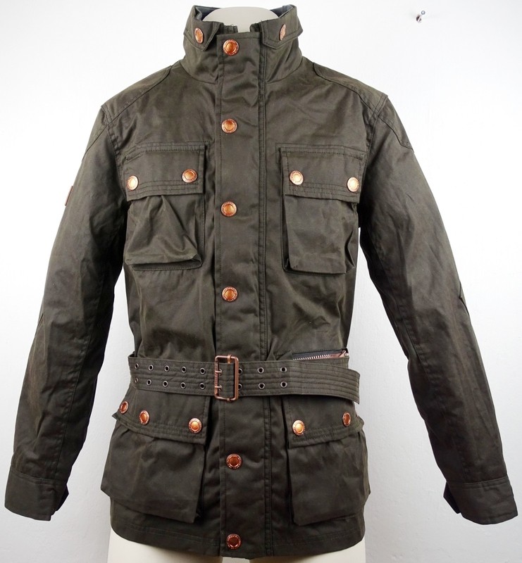 SUPERDRY Endurance Wax Trials Jacket Men's Jacket Coat Size S Khaki NEW with TAGS gallery