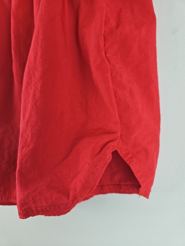 VERY RARE VINTAGE MEN's HIGH CUT SPRINTER SHORTS-XL-RED Lined ROAD RUNNER USA gallery