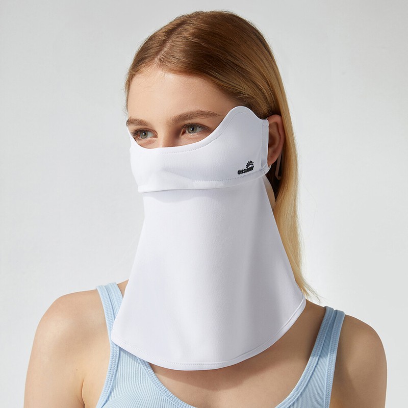 OhSunny Face Mask Cover Breathable Anti-UV UPF 50+ Neck Gaiter Sunscreen Scarf