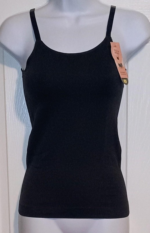 Shapermint Essentials All Day Every Day Scoop Neck Cami 62001 Black – XL – NWT