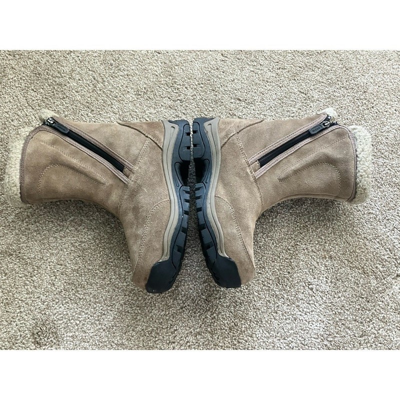 Sorel Waterfall NL1964-250 Tan Insulated Waterproof Suede Winter Boots Womens 6 gallery
