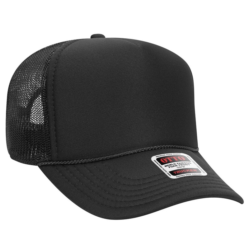 OTTO CAP 5 Panel Mid Profile Mesh Back Trucker Hat – 32-467