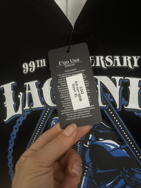 2022 Laconia Motorcycle Anniversary Woman’s Shirt XL Apparel 99th gallery
