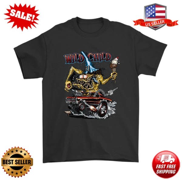 Black Rat Fink “Wild Child” T-Shirt
