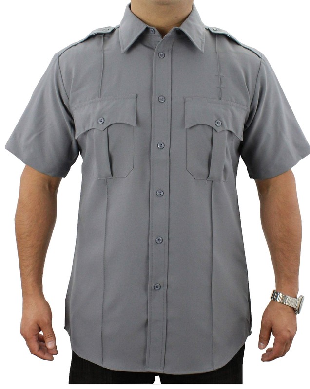 First Class 100% Polyester Short Sleeve Uniform Shirt gallery
