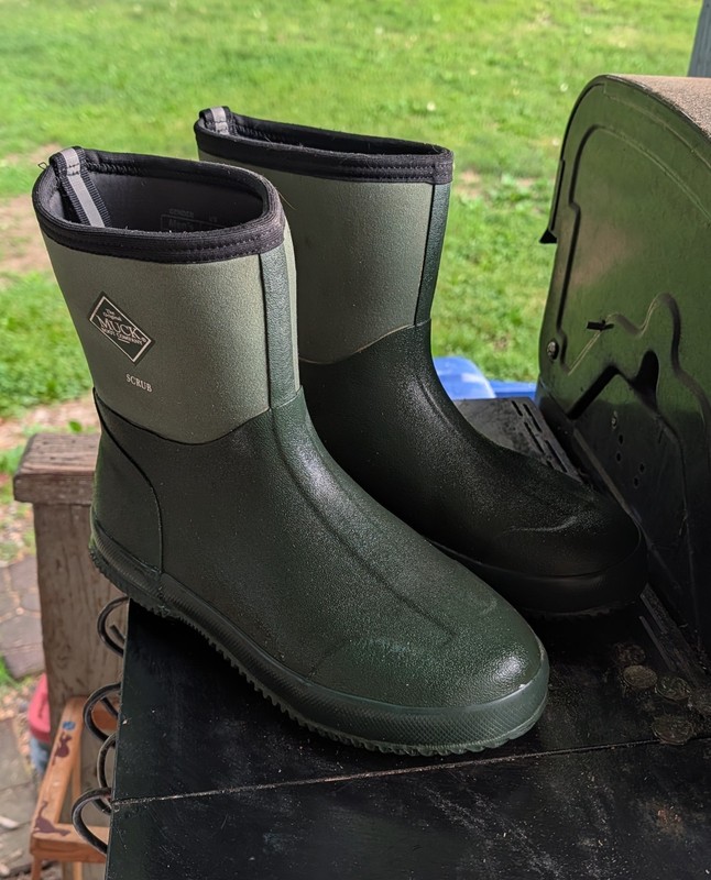The Original Muck Boot Company Women’s Scrub Mid Boots Green, Size 10