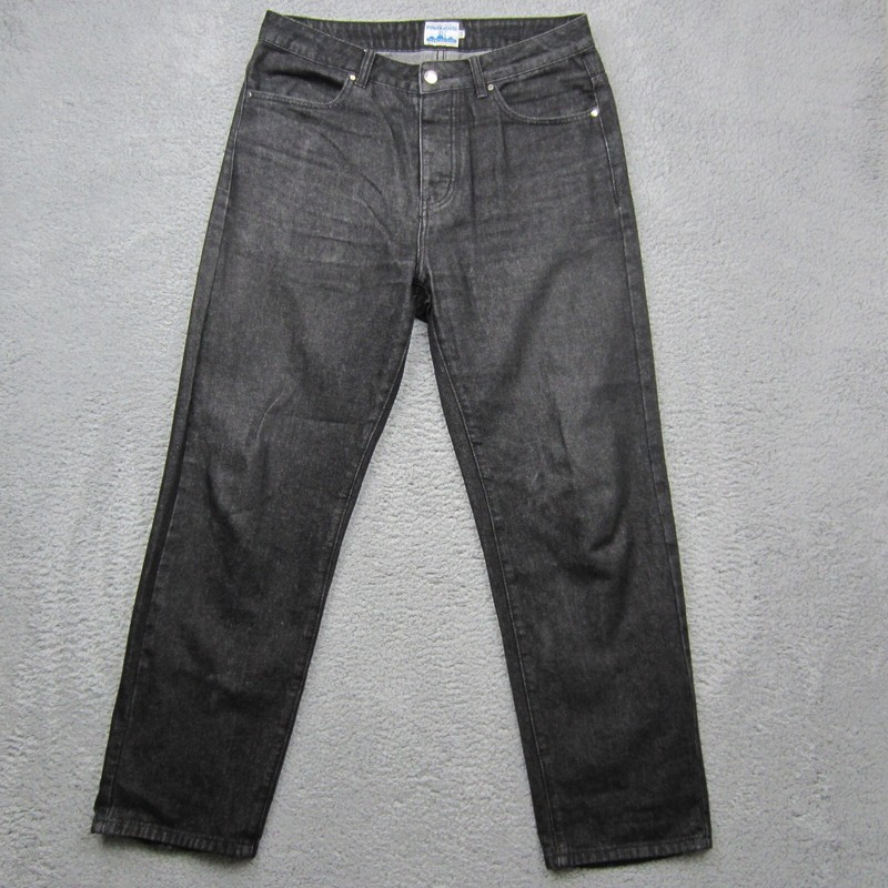 VTG PowerHouse Jeans Mens 32 (actual 36×30) Black Sanforized Union All 90s Pants