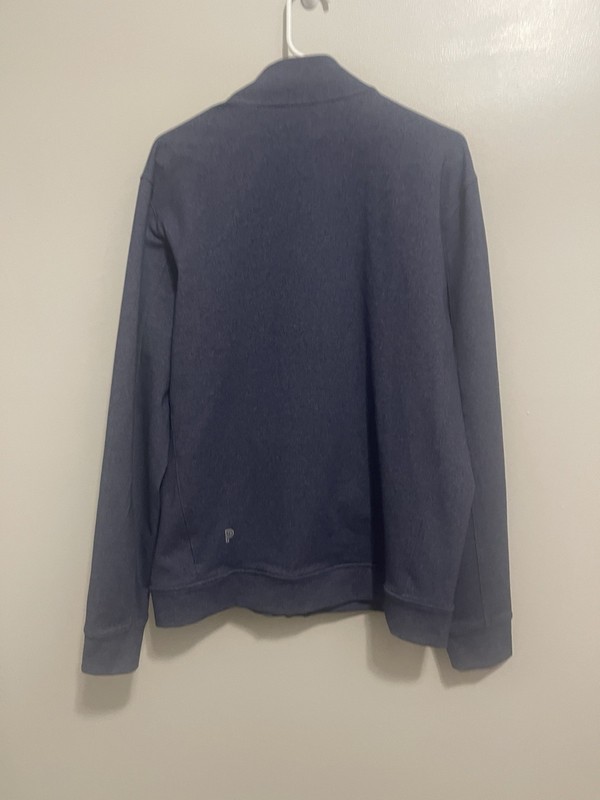 Public Rec All Day Everyday Jacket Mens Large Blue Performance Full Zip EUC L gallery