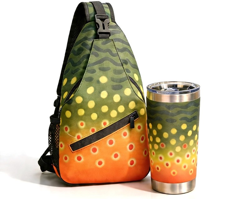 Graywolf Brook Trout Sling Pack + 20oz Tumbler Set