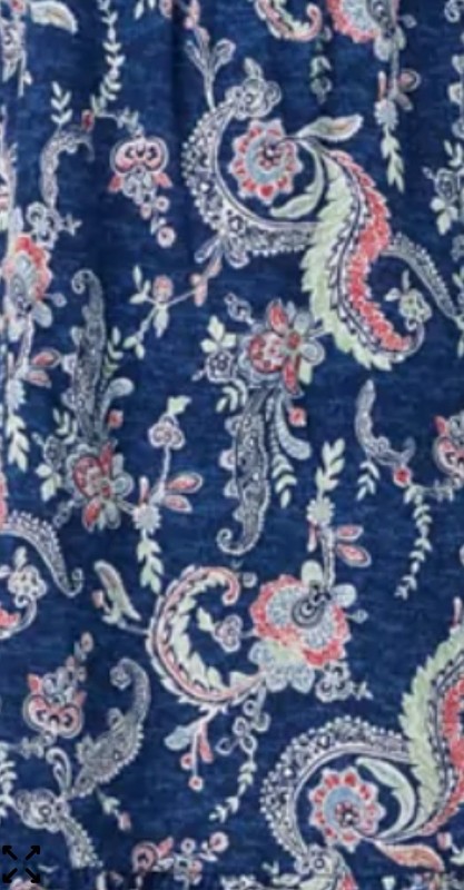 LAUREN RALPH LAUREN PAISLEY MULTICOLOR NIGHTGOWN SOFT 12Xor3X Buyers Choice NWT gallery