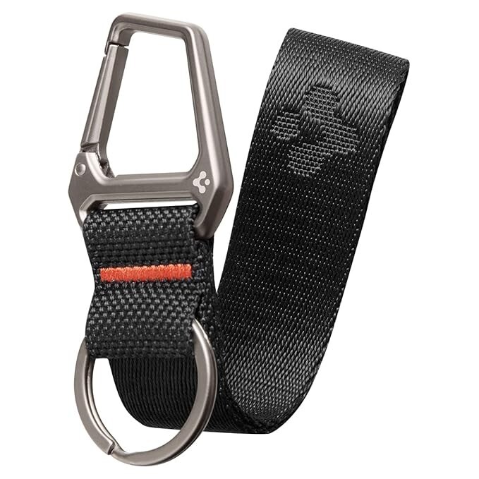 Spigen Carabiner Lanyard Keychain Strap for Keys and Everyday Carry Items Keycha
