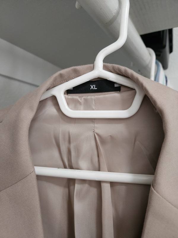 XL Champagne Color Blazer Men's gallery