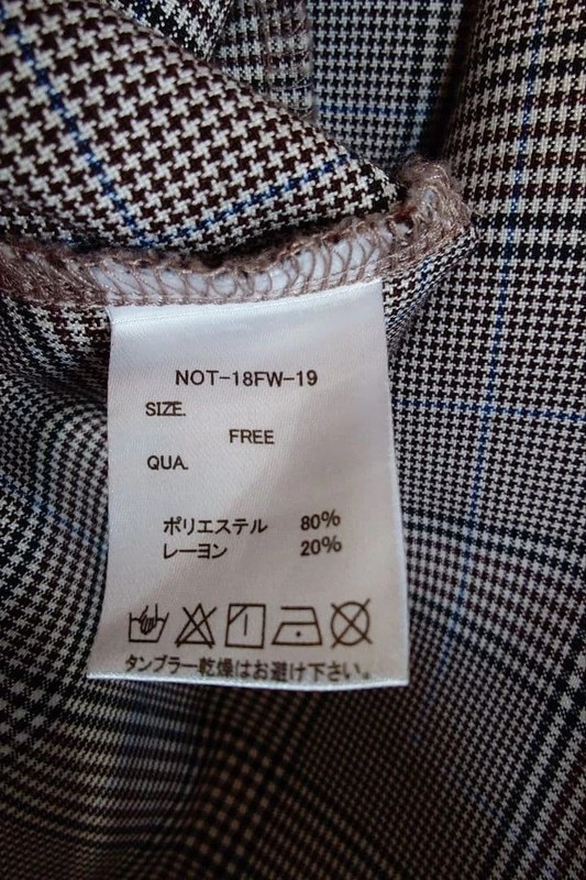 Not Conventional Full-Zip Asymmetrical Set-Up Free Size Gray Black White Authent gallery