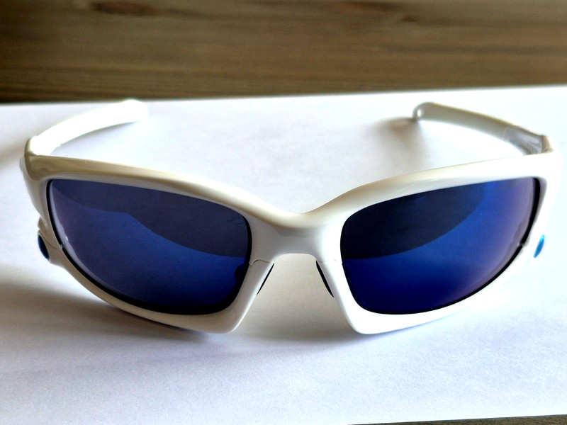 Oakley Split Jacket Ice Iridium Racing Jacket Jawbone Radar Zero Kato Sutro Rare gallery