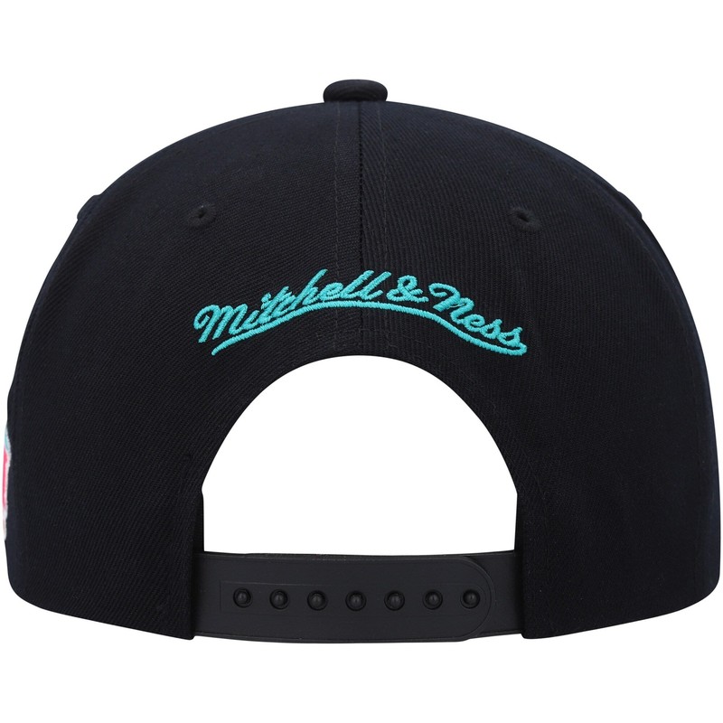 Mens MITCHELL & NESS NBA TEAM SCRIPT 2.0 SNAPBACK HWC SPURS gallery
