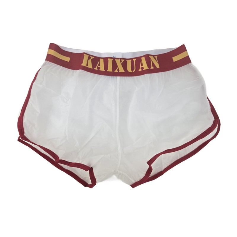 Boxer Briefs Plastic Sheer Red Waistband (L) gallery