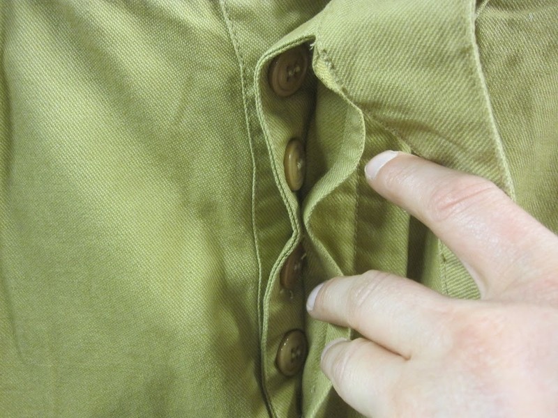 OKONKWO U.S. Military Clothing Army Casual Retro Pants Khaki Men's Size L gallery