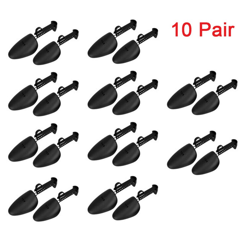 20Pcs Men Adjustable Form Plastic Shoe Tree Shaper Keeper Boot Shoe Stretcher gallery